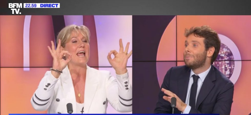 "Mais lâchez Nicolas Sarkozy cinq minutes !" : Nadine Morano s'emporte contre Benjamin Duhamel sur BFMTV