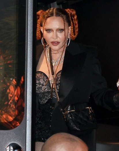 Madonna : Coiffure originale et jambes à l'air pour "Sex", aux côtés de sa fille Lourdes