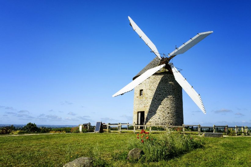 Le moulin à vent de Moidrey