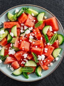 7 recettes à base d'ingrédients désaltérants
