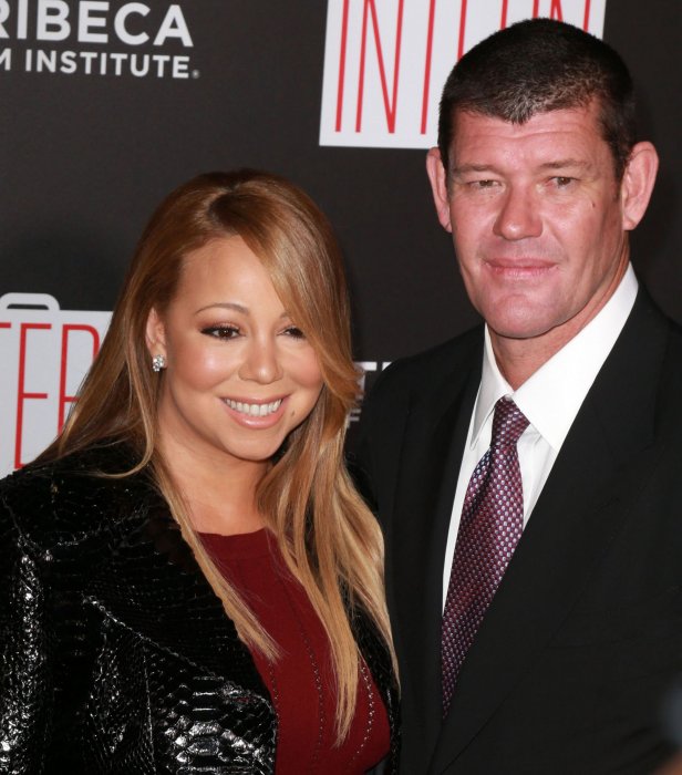 Mariah Carey et James Packer se sont rendus à la première du film  Le nouveau stagiaire  à New York, en septembre 2015. 