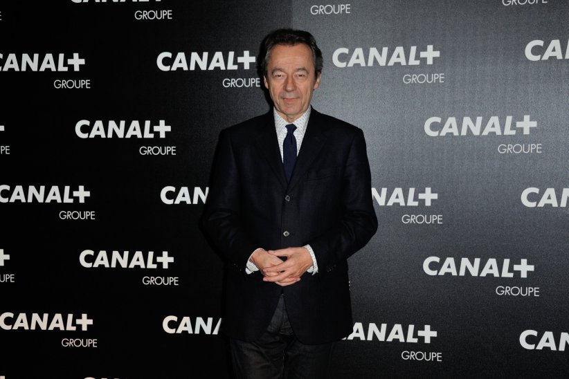 Michel Denisot à une soirée organisée par le groupe Canal+ à Paris, le 3 février 2016.