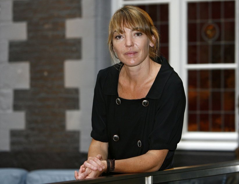 Valérie Guignabodet présente son film Divorces à Lille, en septembre 2009.