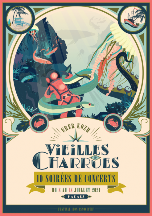 Les Vieilles Charrues à Carhaix-Plouguer (Finistère)