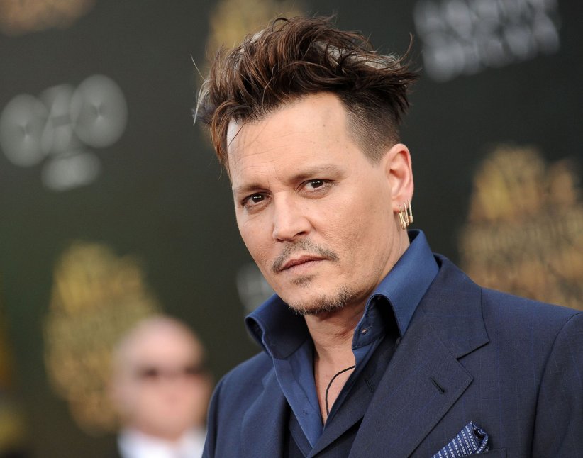 Johnny Depp lors de la première du film  Alice à travers le miroir , à Los Angeles, le 23 mai 2016.