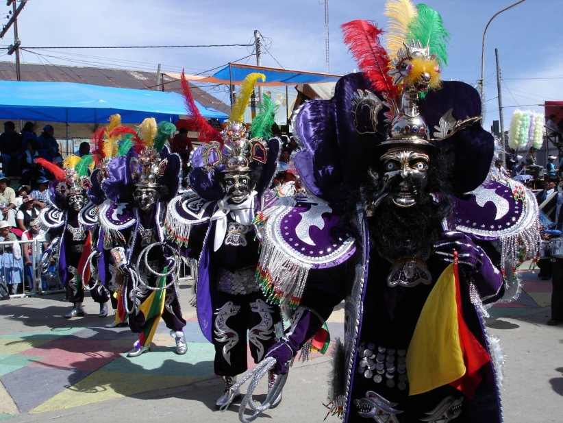Intégrer le carnaval endiablé d'Oruro en Bolivie