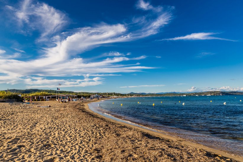 La fameuse plage de Pampelonne, à Ramatuelle, est un spot très apprécié des stars.