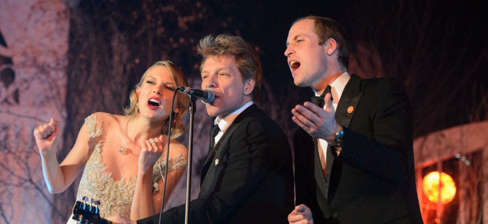 Le prince William raconte son moment de gêne avec Taylor Swift et Jon Bon Jovi