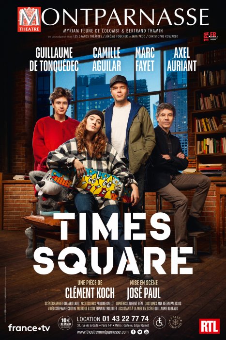 "Times Square" : une comédie moderne