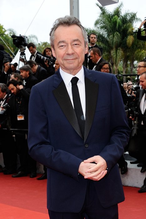 Michel Denisot, sur le tapis rouge du Festival de Cannes, le 11 mai 2016.