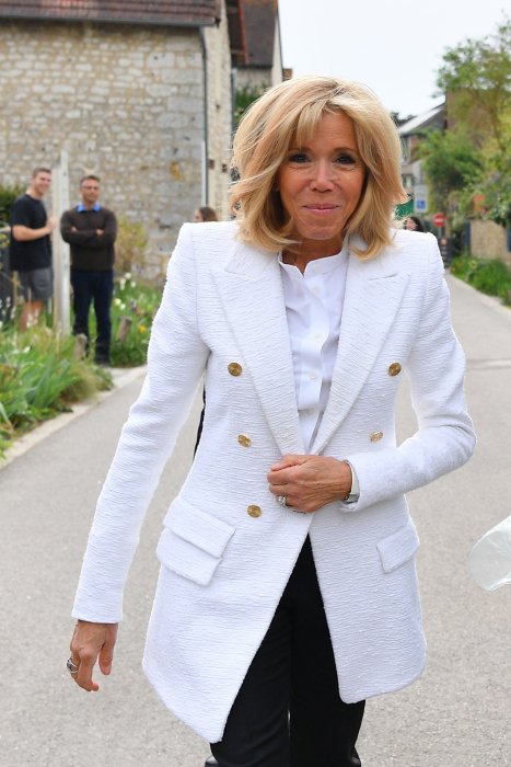 Brigitte Macron, en visite dans le Var