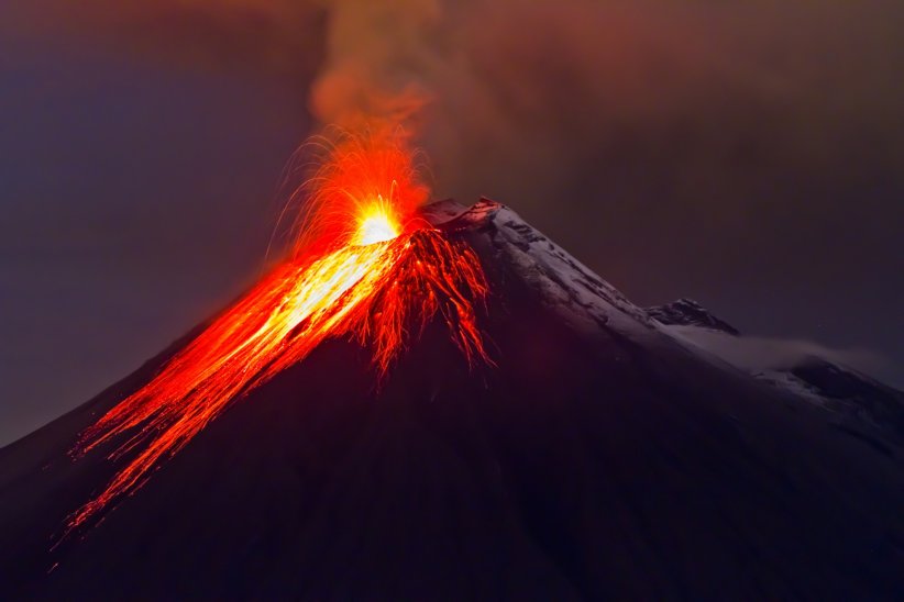 Simuler une éruption volcanique