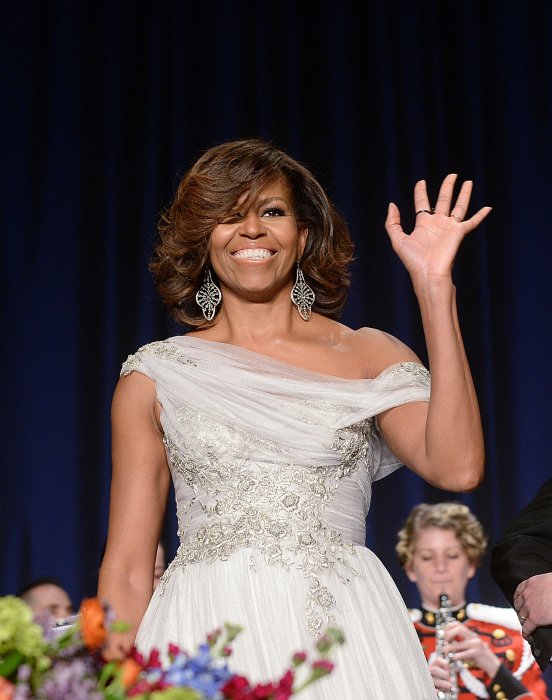 Michelle Obama lors du Gala des Correspondants à la Maison Blanche, à Washington, le 3 mai 2014.