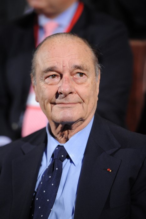 Jacques Chirac lors de la 3e édition du Pris de la Fondation Chirac au Musée du Quai Branly à Paris, le 24 novembre 2011.