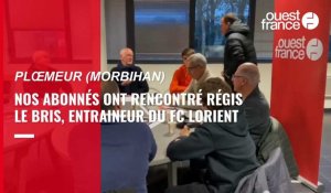 VIDÉO. Les lecteurs de Ouest-France rencontrent Régis Le Bris, entraîneur du FC Lorient 