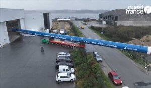 VIDÉO.  Un mât de 66m pour cargo à voile lancé pour les Chantiers de l'Atlantique