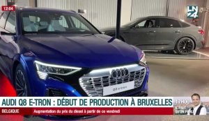 Audi Q8 E-Tron: la production débute à Bruxelles
