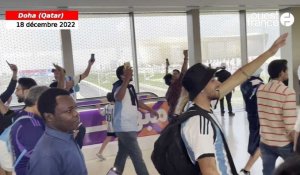 VIDÉO. France - Argentine: à H-3, les supporters argentins enflamment déjà le metro de Doha