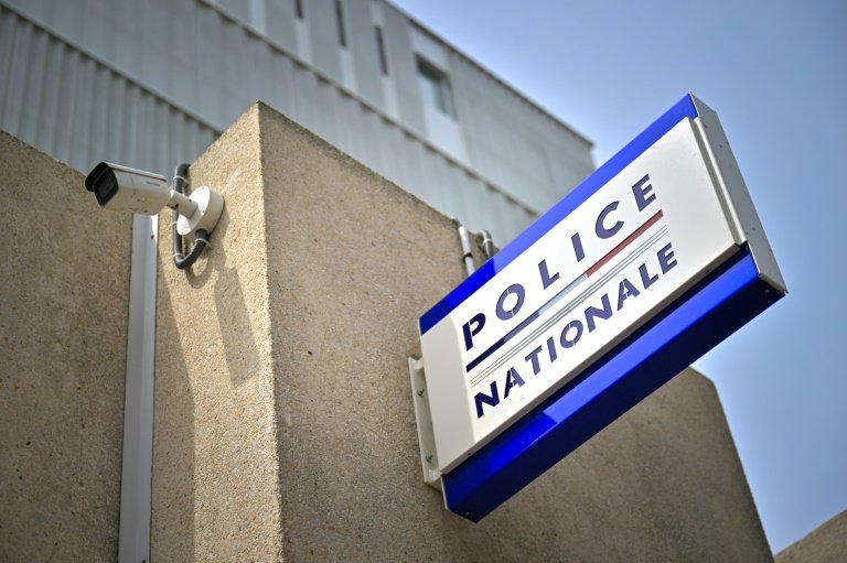 L'entrée du Service Interdépartemental de la police judiciaire de Rouen, le 13 juin 2024
