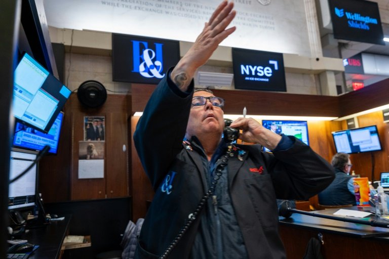 Un opérateur du New York Stock Exchange