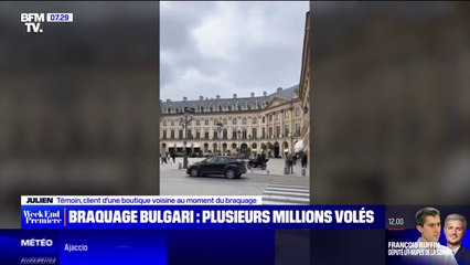 Un braquage s'est droul ce midi dans une bijouterie place Vendme  Paris  - Deux suspects ont t interpells, annonce la prfecture de police :  Actualits - Orange