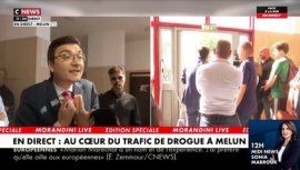Regardez Denis Cieslik, haut-fonctionnaire, interpellé par des jeunes en  direct dans « Morandini Live » depuis Melun