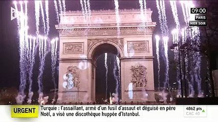 Nouvel An 2023: les images du feu d'artifice des Champs-Élysées - Vidéo  Dailymotion