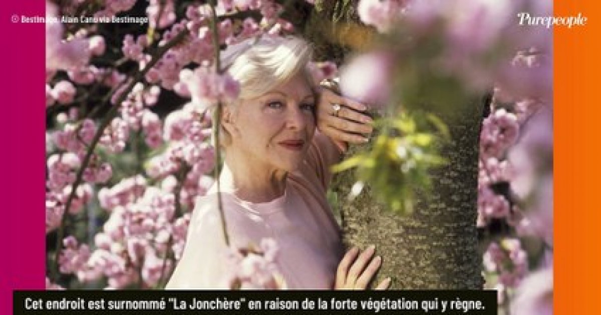 Maison de stars - Line Renaud : Sa paradis de Rueil-Malmaison  "reconnaissable entre mille", il a un jardin luxuriant - Orange