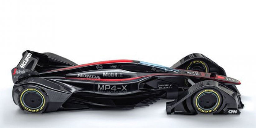 Concept MP4-X : McLaren F1 du futur