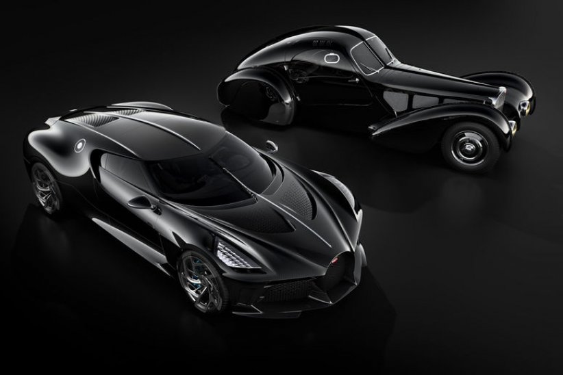 Twin Turbo Furious Bugatti La Montre Noire par Jacob &amp;amp; Co.