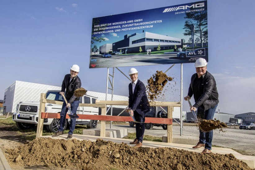 Lancement des travaux du nouveau centre Mercedes-AMG d'Affalterbach
