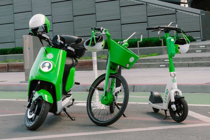 Lime passe au scooter électrique bien sûr