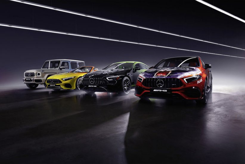Mercedes-AMG et Palace Skateboards dévoilent quatre Art Cars