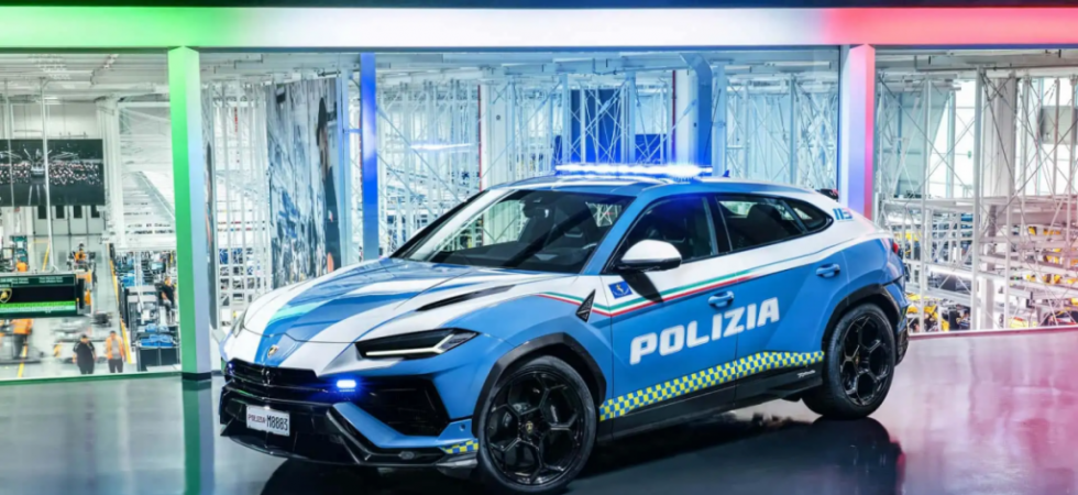 La police italienne roule désormais en Lamborghini Urus !