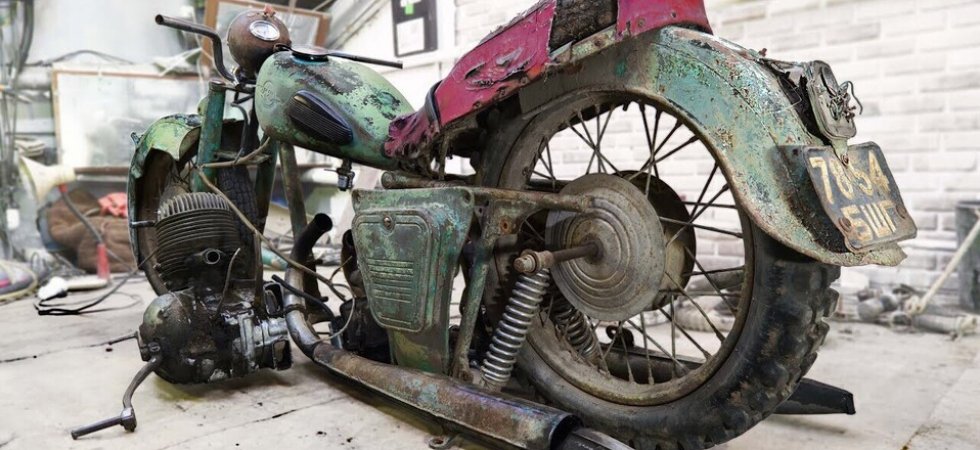Jawa : d'épave à moto de collection