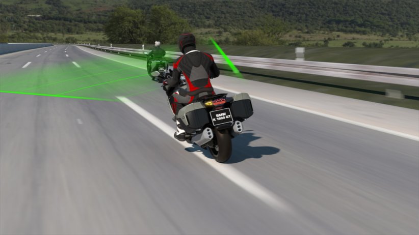 Régulateur de vitesse adaptatif pour moto BMW