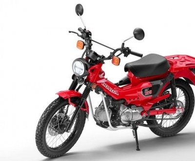 Le Honda CT 125 en route pour l'Europe