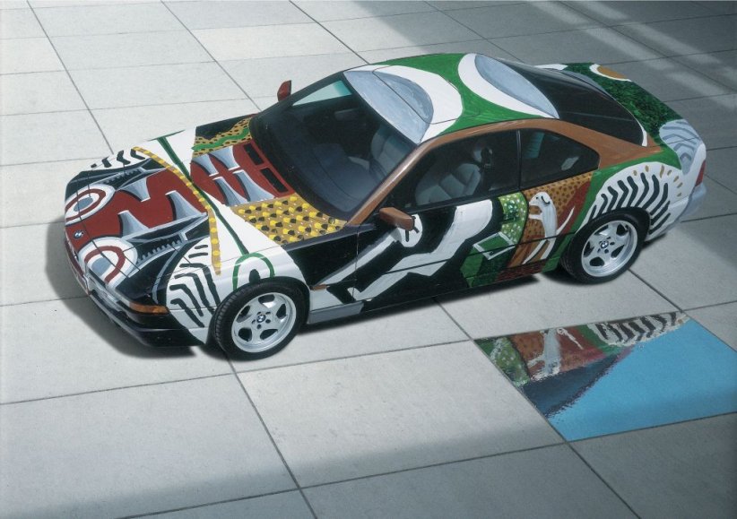 BMW 850 CSi « Hockney » (1995)