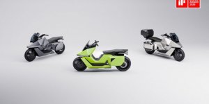 Omoway Omo-X : le scooter électrique qui tient debout tout seul ! 