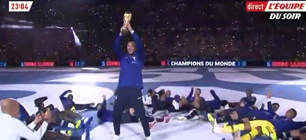 La France a fêté ses champions du monde au Stade de France