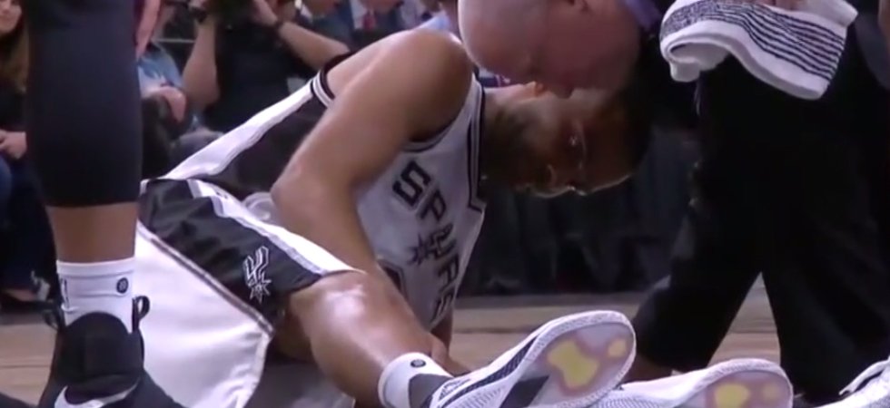 NBA : Les images chocs de la blessure de Tony Parker