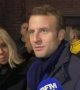 Transat Jacques-Vabre: le couple Macron en visite surprise au Havre