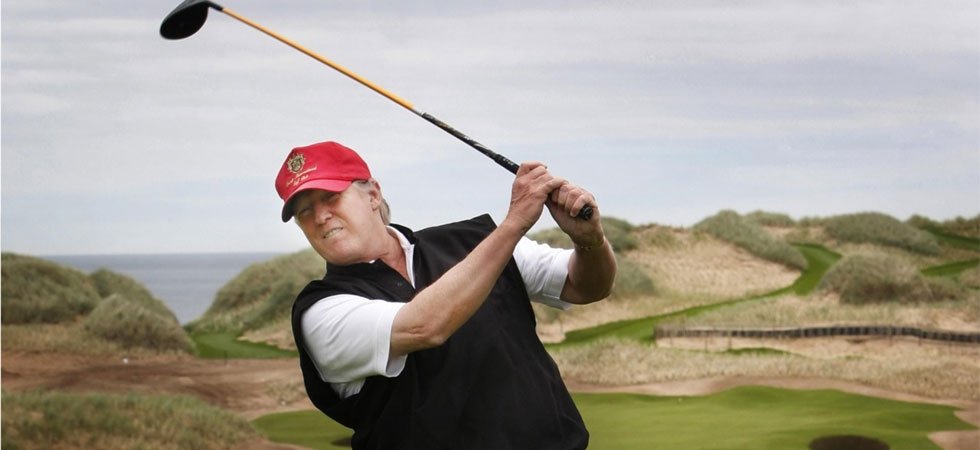 Golf : les résultats sportifs de Trump bidouillés par la Maison-Blanche