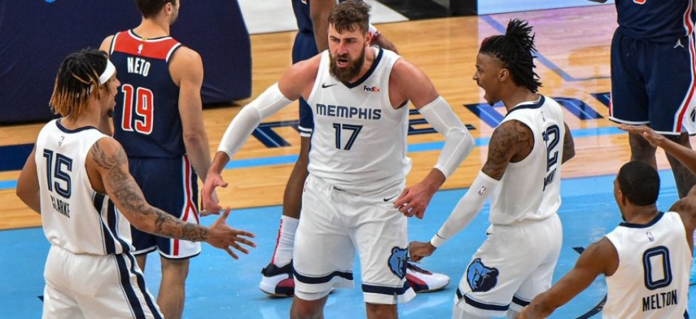 NBA - Saison régulière : Memphis renoue avec le succès grâce à un énorme Valanciunas, Dallas enchaîne