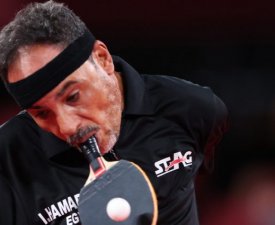 Jeux Paralympiques - Tennis de table : Hamadtou joue... avec la bouche !