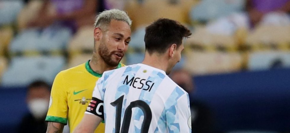 Neymar a proposé son numéro 10 à Messi