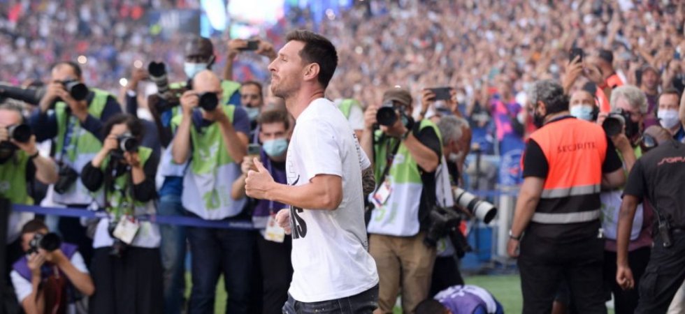 PSG : Le Parc s'est enflammé pour Messi