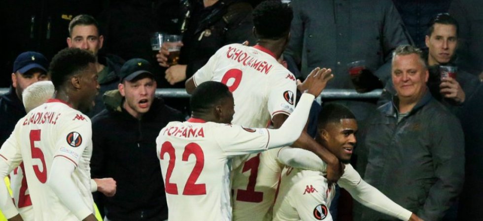 Ligue Europa (J3) : Monaco s'en sort au PSV Eindhoven