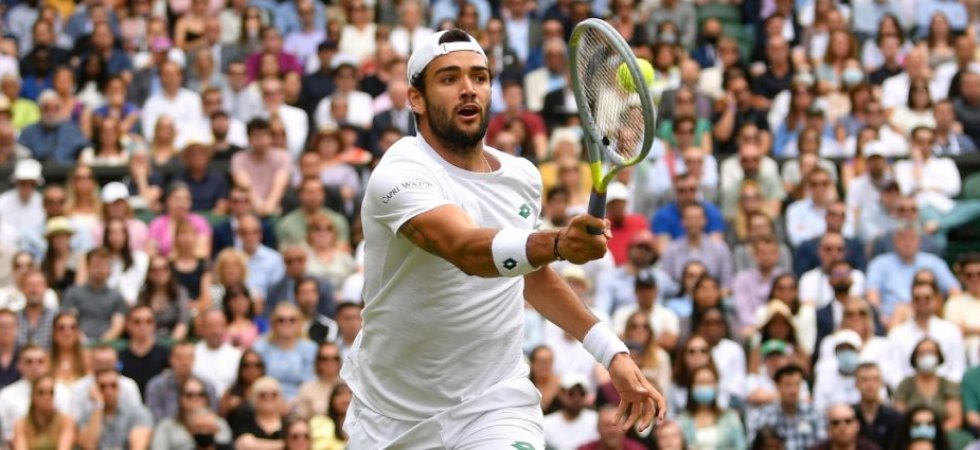 Wimbledon (H) : Berrettini se nourrit des " conseils précieux " de Panatta