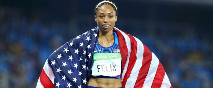 Allyson Felix (USA/Athlétisme) - 6 médailles d'or